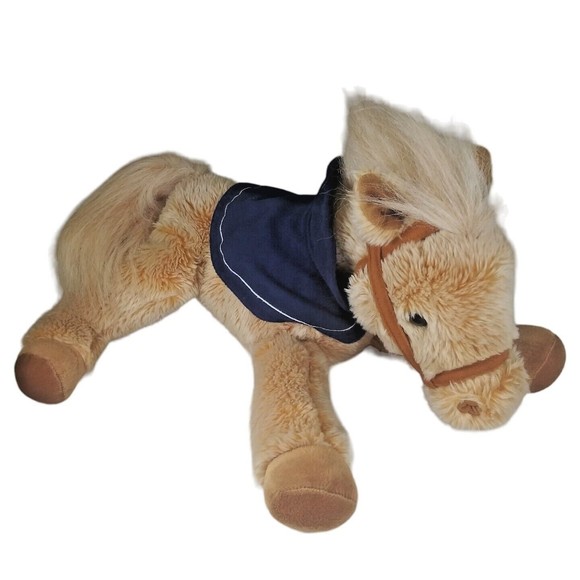 WELLS FARGO NELLIE TAN HORSE 14" Stuffed LEGENDARY PONY PLUSH ADVERTISEMENT Toy - Picture 2 of 9